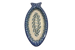 D74 Bunzlau ovale Serveerschaal 30x14,5cm 1821X Serveerschalen